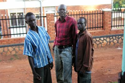 Three Men In Kampala