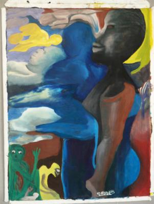 Abstract Woman by Atem Aleu