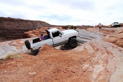 Rock Crawling Chevy