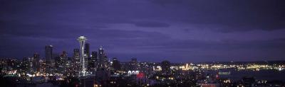 Seattle at night
