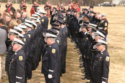 Worcester Firefighter Funeral Leiutenant Donald M. Quinlan