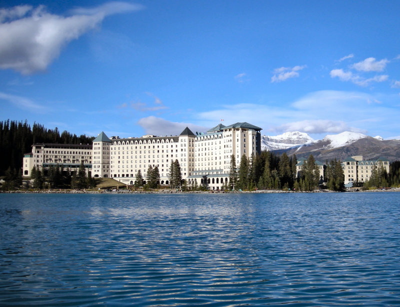 Chateau Lake Louise from Lake