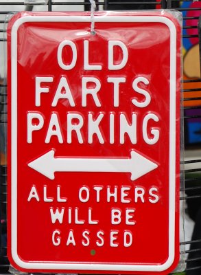 Senior citizens parking spaces