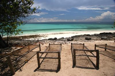 Chumbe Island beach