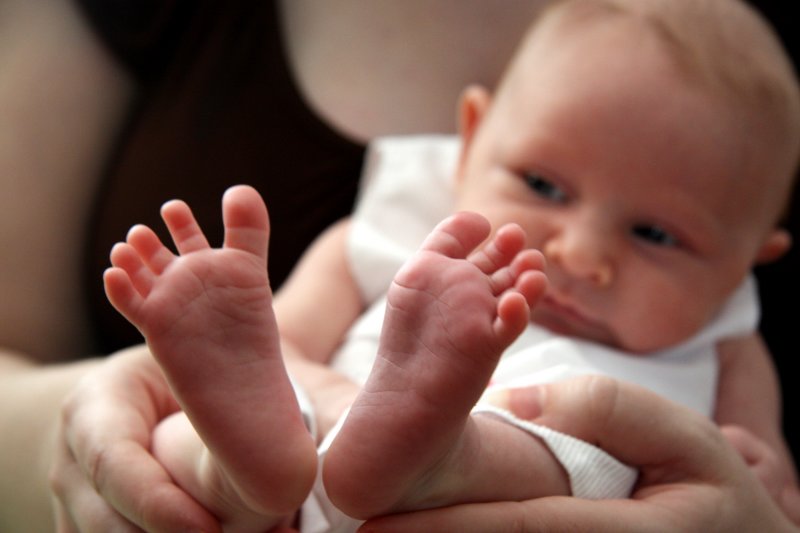 JILLIAN AND HER BABY FEET