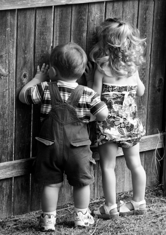 PEEKING