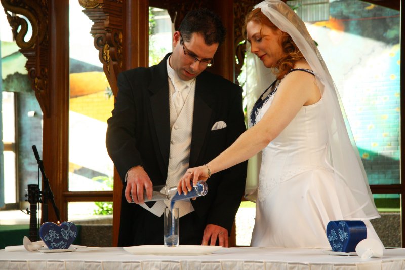 SAND CEREMONY - TWO BECOMING ONE