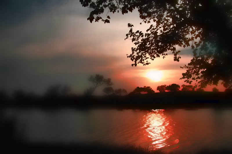 MISTY SUNSET
