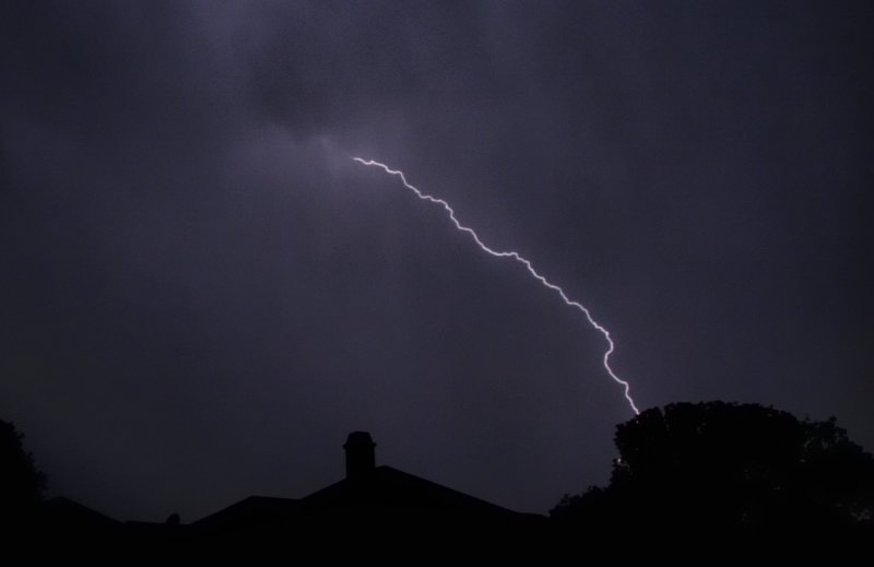 LIGHTNING LAST NIGHT