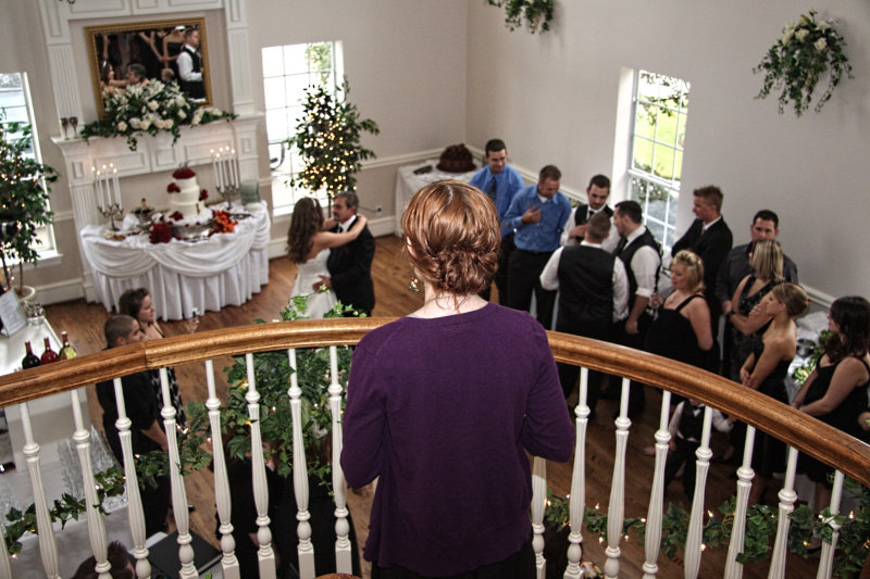 SINGING ABOVE THE RECEPTION