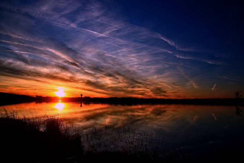 SUNSET REFLECTIONS