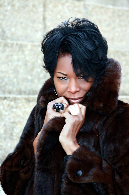 BENEATHA LOOKS GOOD IN MINK