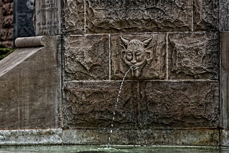SPITTING WATER