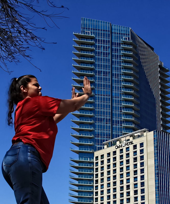 PUSHING THE BUILDING
