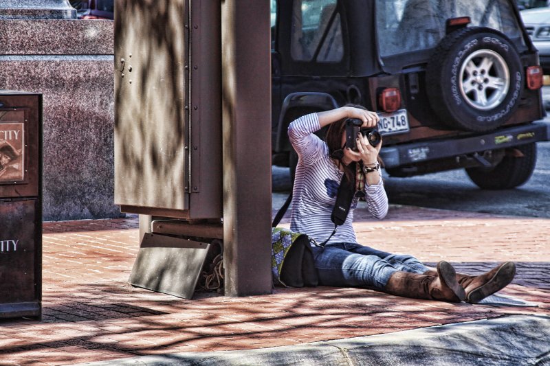 SITTING DOWN ON THE JOB