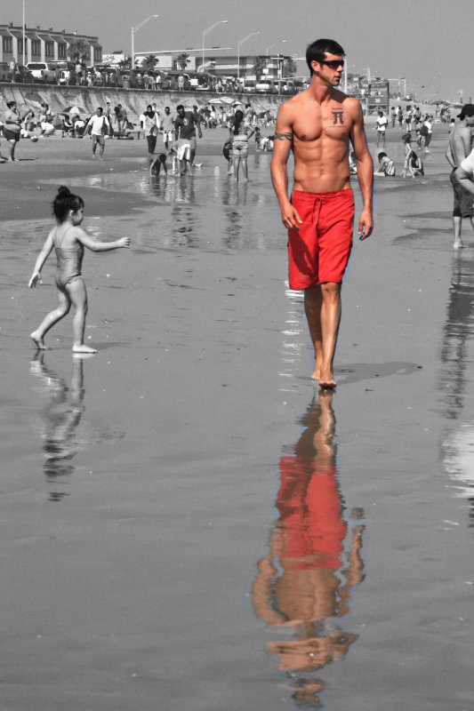 WALKING ON THE BEACH