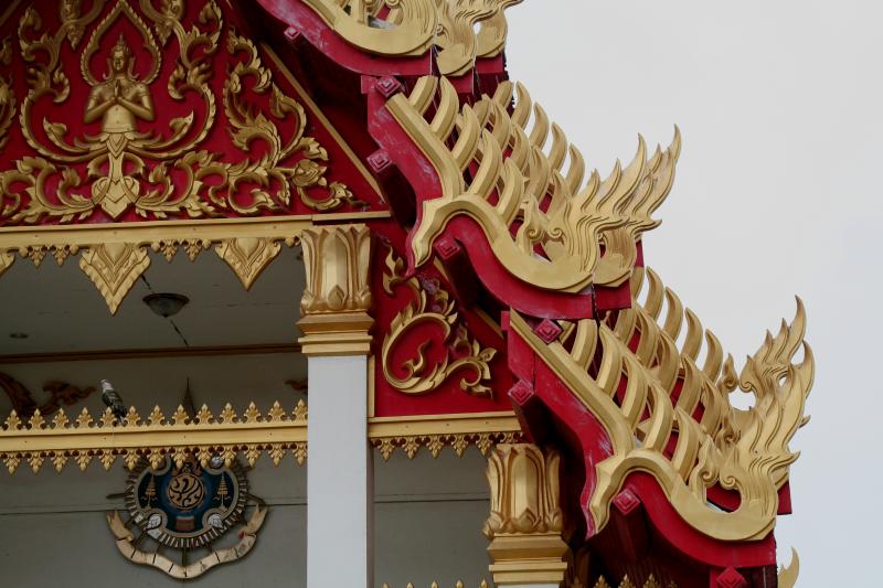 ORNATE WORK ON THE TEMPLE