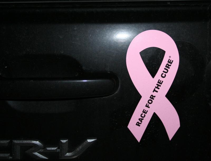 RIBBON ON THE CAR