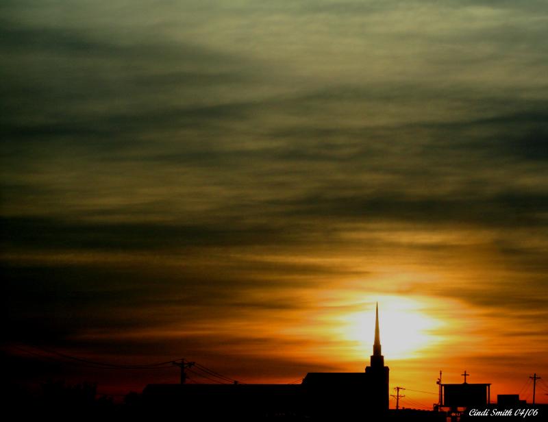 SUNRISE ON GOOD FRIDAY