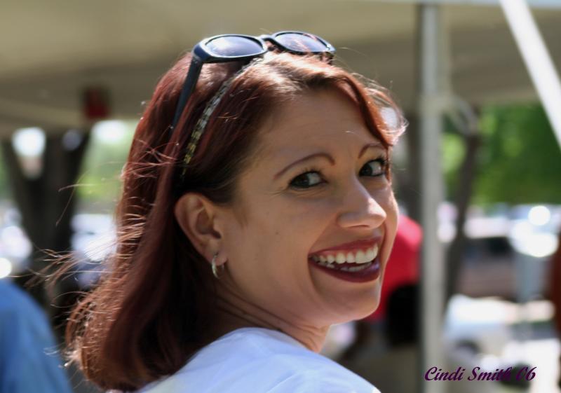 SMILING CAUGHT OFF GUARD