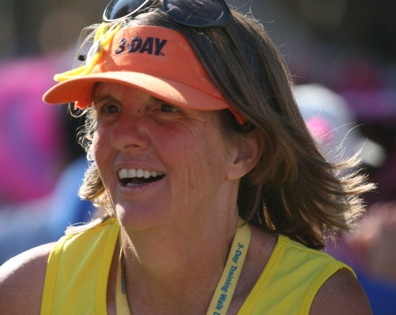 A HERO...WALKED 60 MILES AND STILL SMILING