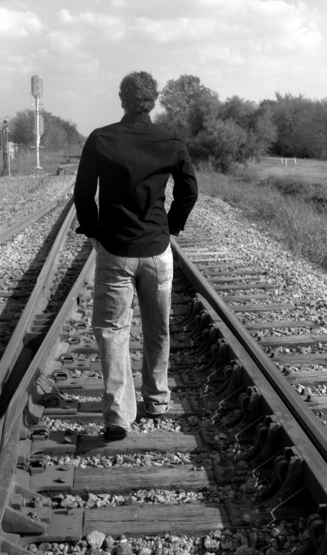 WALKING DOWN THE TRACKS TO A NEW FUTURE