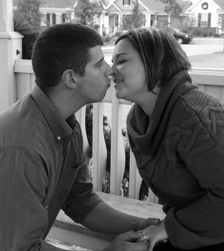 ABOUT TO KISS