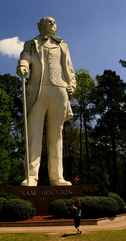STATUE OF SAM HOUSTON