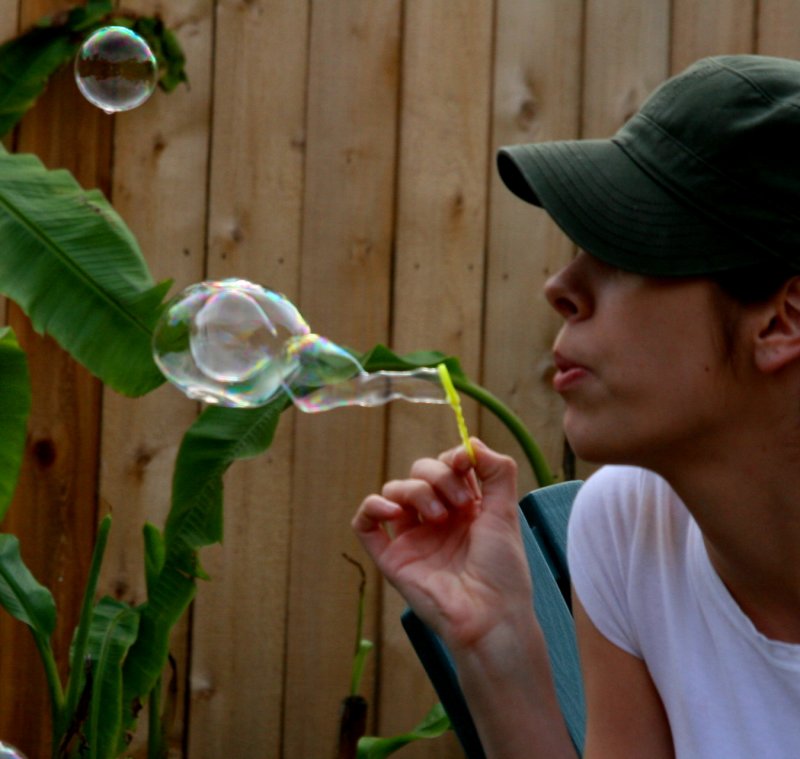 BLOWING BUBBLES