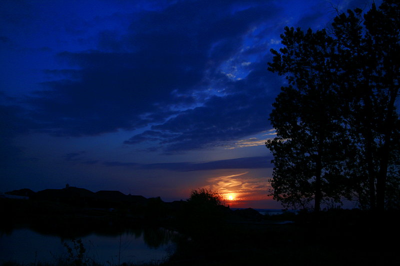 BLUE SUNSET