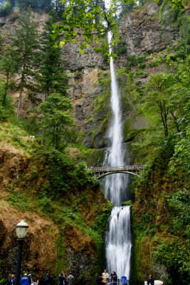 CLASSIC SHOT OF THE MULTNOMAH FALLS