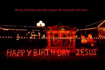 MERRY CHRISTMAS AND HAPPY BIRTHDAY, JESUS!