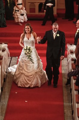COMING BACK DOWN THE AISLE