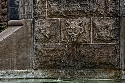 SPITTING WATER