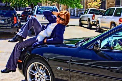 LOUNGING ON A JAG