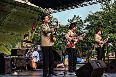 MEMORIES - PLAYING THE BEATLES IN THE PARK