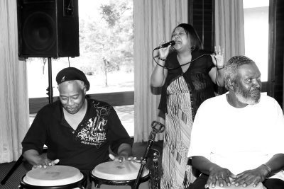 SINGING AND PLAYING FOR MARY