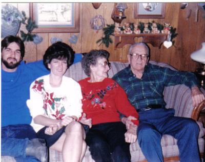 Brian, Susan,  Grandma and Grandpa