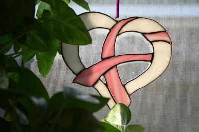 A friend of mine made this for me.  I hang it with pride in my window.