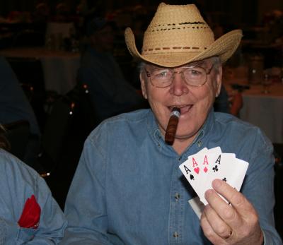 I THINK HE HAD AN ACE UP HIS SLEEVE