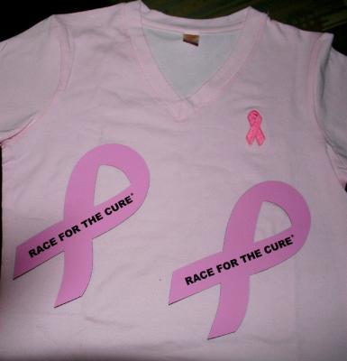 After battling cancer last year, I will be doing the 5K Race for the Cure for the Susan G Komen Breast Cancer Foundation to help raise money to find a cure.  I don't want any other woman to ever have to battle this disease again.  It is on April 15th and you will be seeing more pictures of the run and other Survivors!
