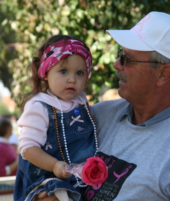 WITH HER PAPA