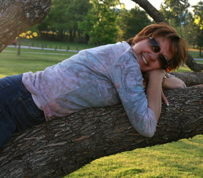 ME IN A TREE