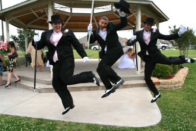 KICKING UP THEIR HEALS