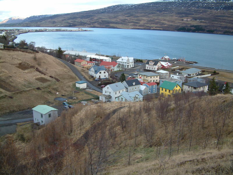 A part of the old Akureyri
