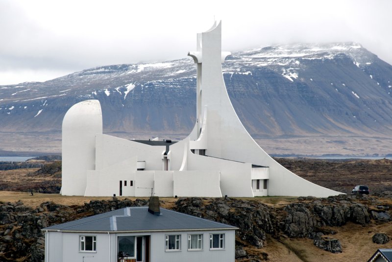 The new church at Stykkishlmur