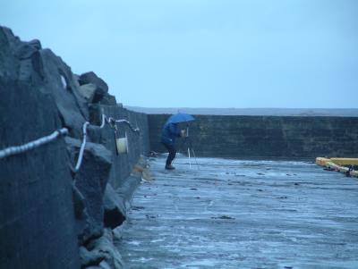 Its hard taking pictures in heavy winds and rain