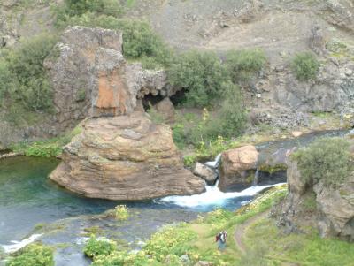 Some rockformations in a place called Gjain in Thjorsardalur