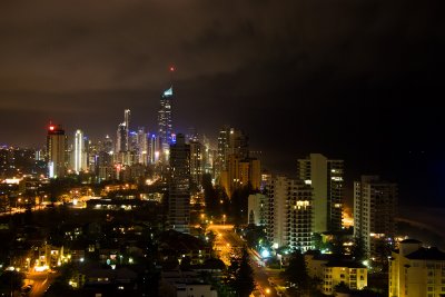 Surfers Paradise by Night