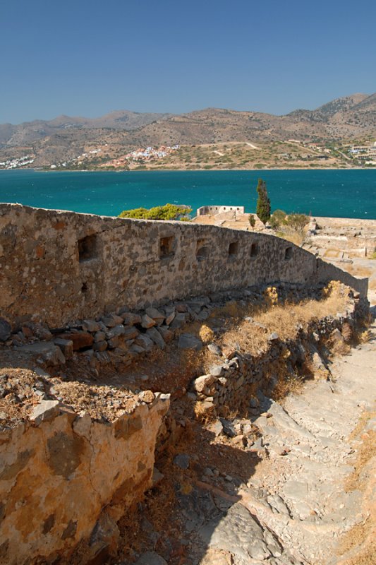 Venetian fortress on Lepers Island